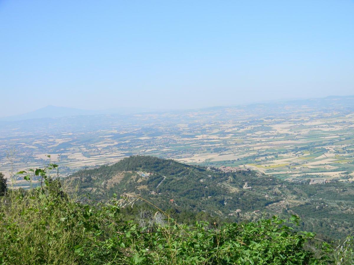La Casa Gialla Belvedere كورتونا المظهر الخارجي الصورة